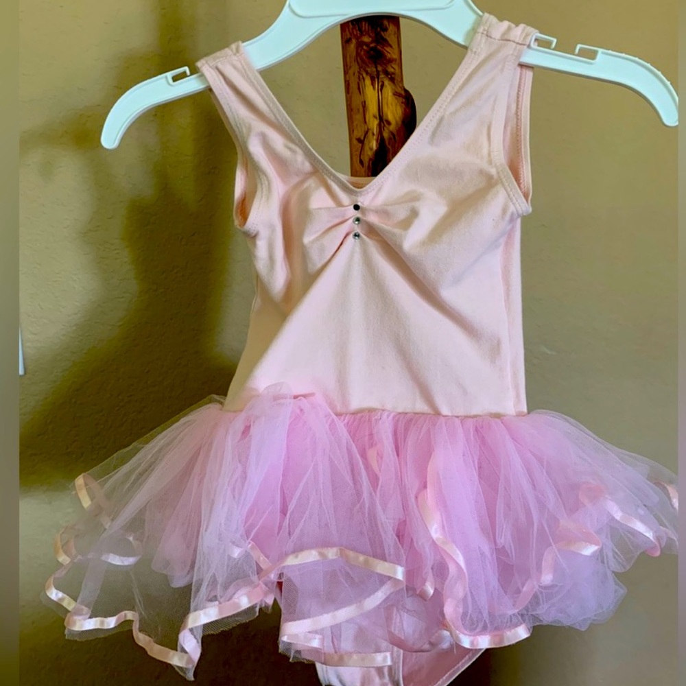 Pink tutu leotard